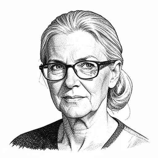 Illustrated portrait representing Beatrice Nolan, The Customer Experience Geek