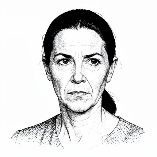 Illustrated portrait representing Nora Castellan, The Marketing Geek