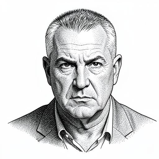 Illustrated portrait representing Grant Halloway, The Sales AI Geek